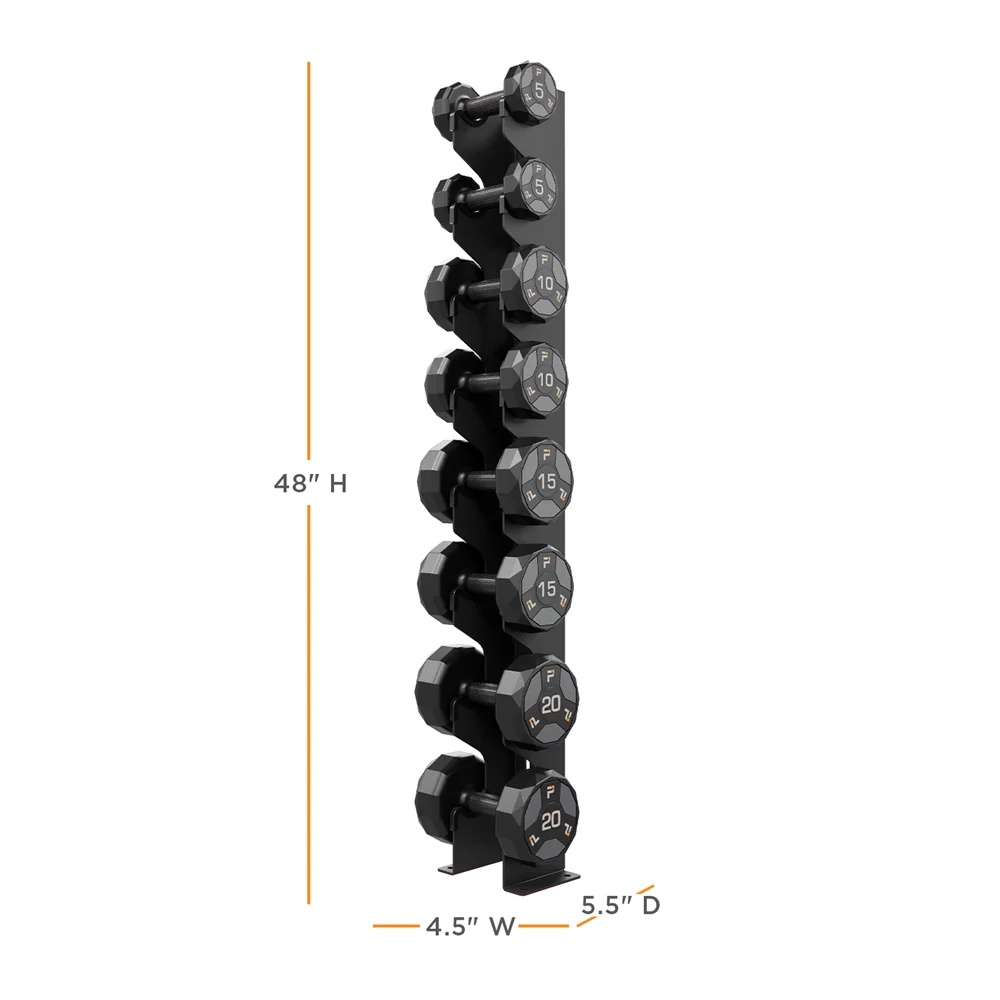 Four Pair Wall Mounted Dumbbell Rack - Image 3