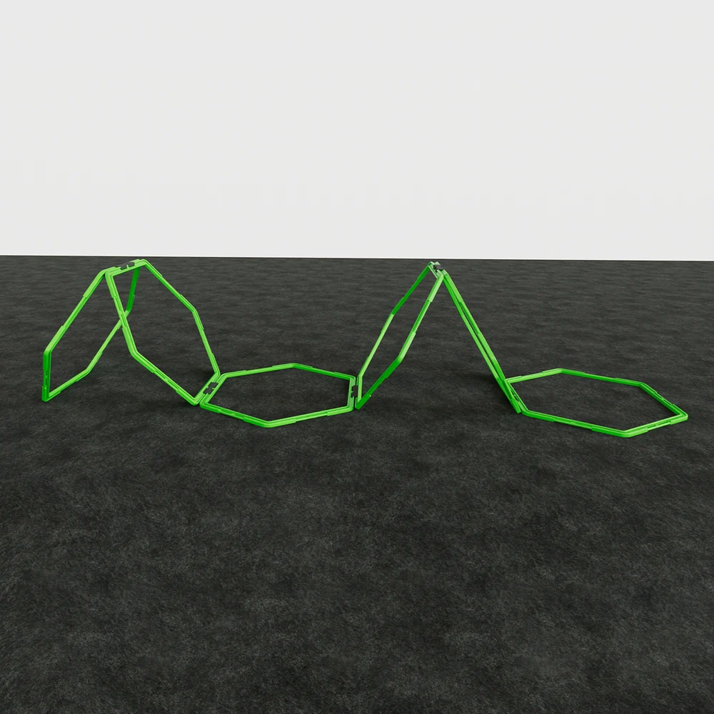 Hexagonal Agility Training Rings - Image 4