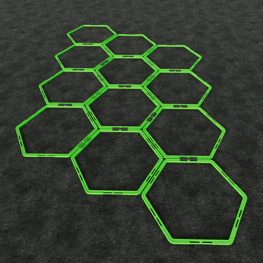 Hexagonal Agility Training Rings - Image 6