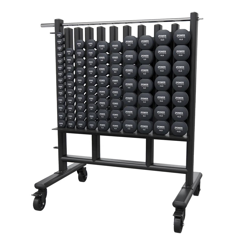 Premium Dumbbell Storage Rack w/ Casters