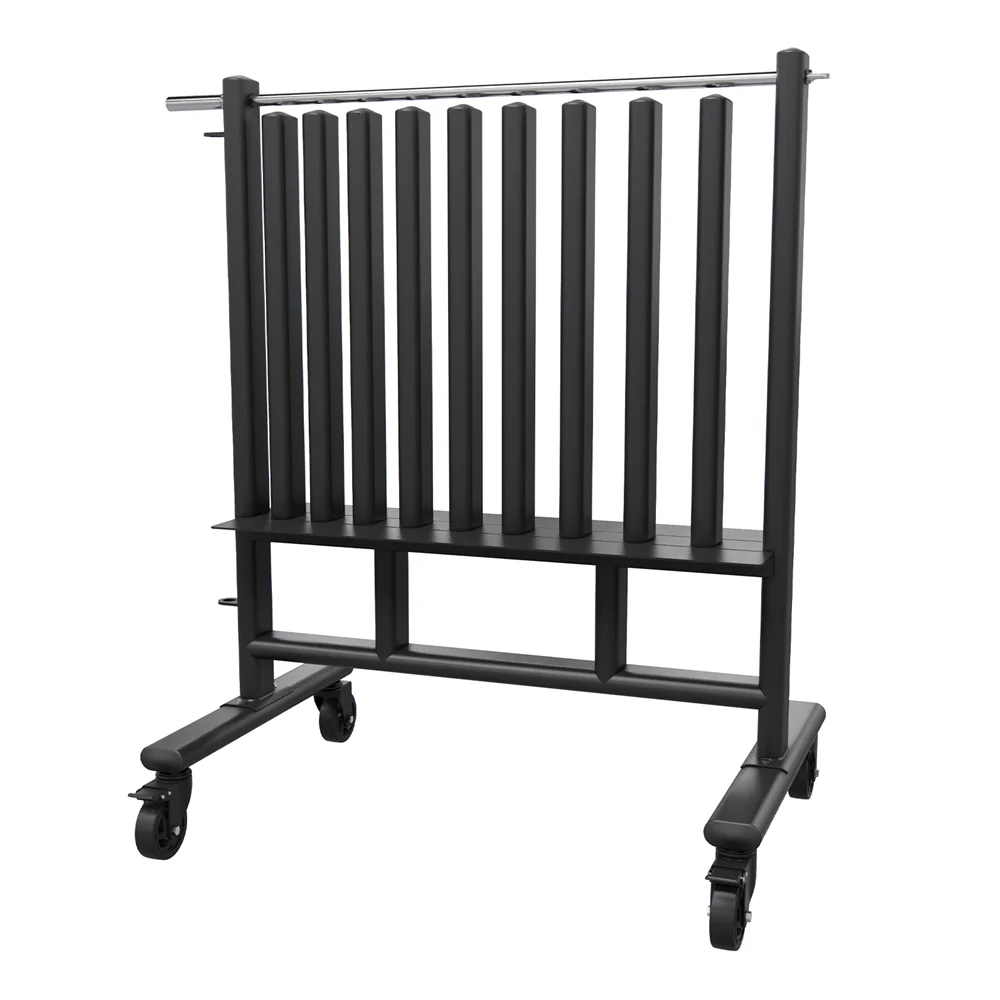 Premium Dumbbell Storage Rack w/ 44 Deluxe Vinyl DB Prime Pairs - Image 2