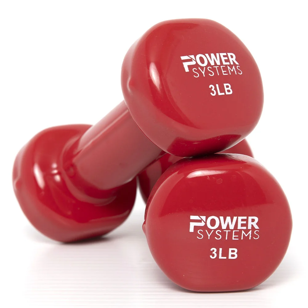 Premium Dumbbell Storage Rack w/ 44 Deluxe Vinyl DB Prime Pairs - Image 4